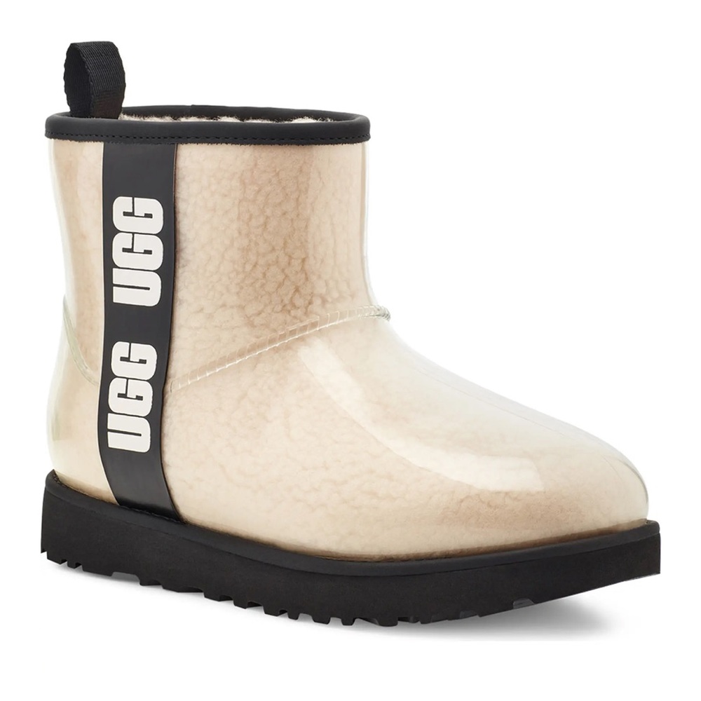 UGG® Classic Mini Waterproof Clear Boot